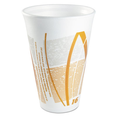 DART CONTAINER CUP FOAM 16
OZ. IMPULSE PRINT  16LX16E