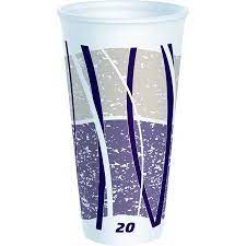 DART CONTAINER CUP FOAM 20 OZ. IMPULSE  PRINT 20LX16E 