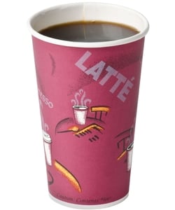 16 OZ. PAPER HOT CUP BISTRO
DESIGN 316SI   1000/CS