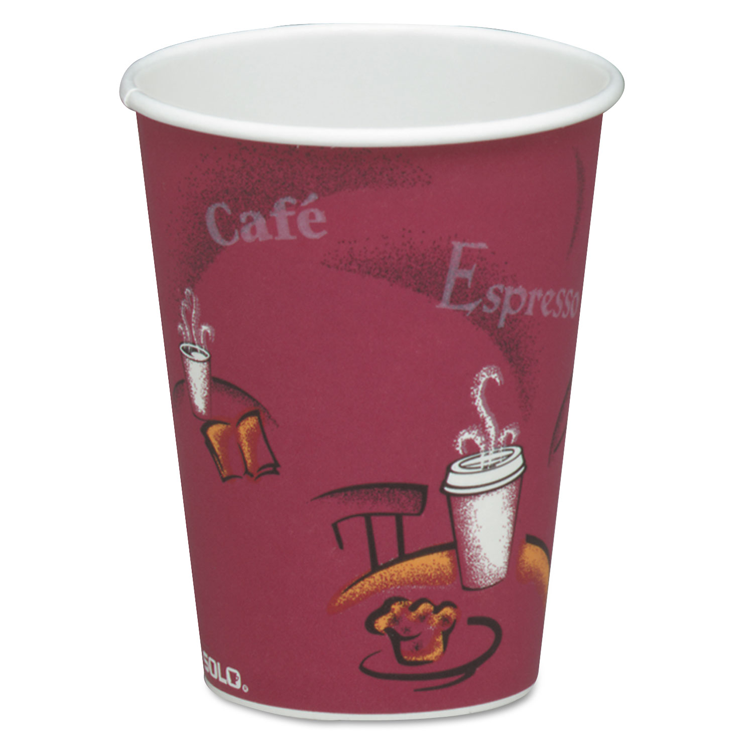 8 OZ PAPER HOT CUP BISTRO
DESIGN 378SI