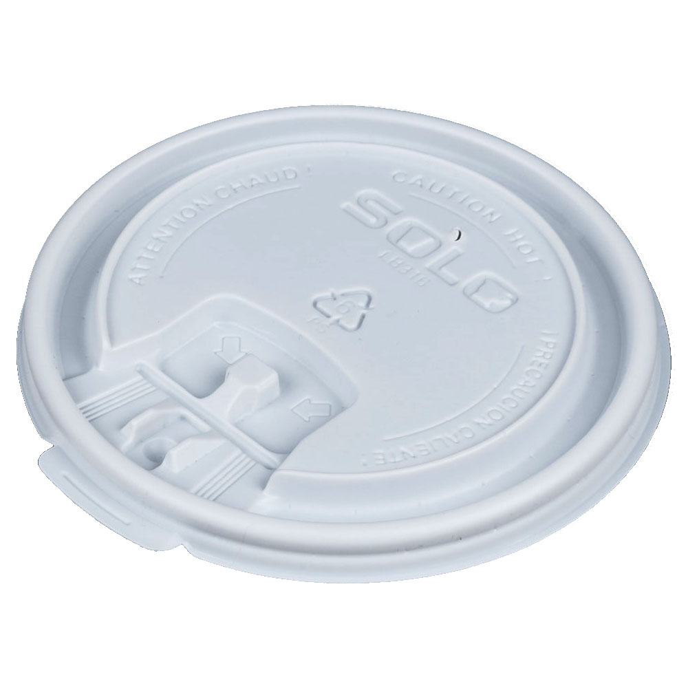 12-16-20 OZ. PAPER HOT CUP FLAT LID 1220FL LM1620FB