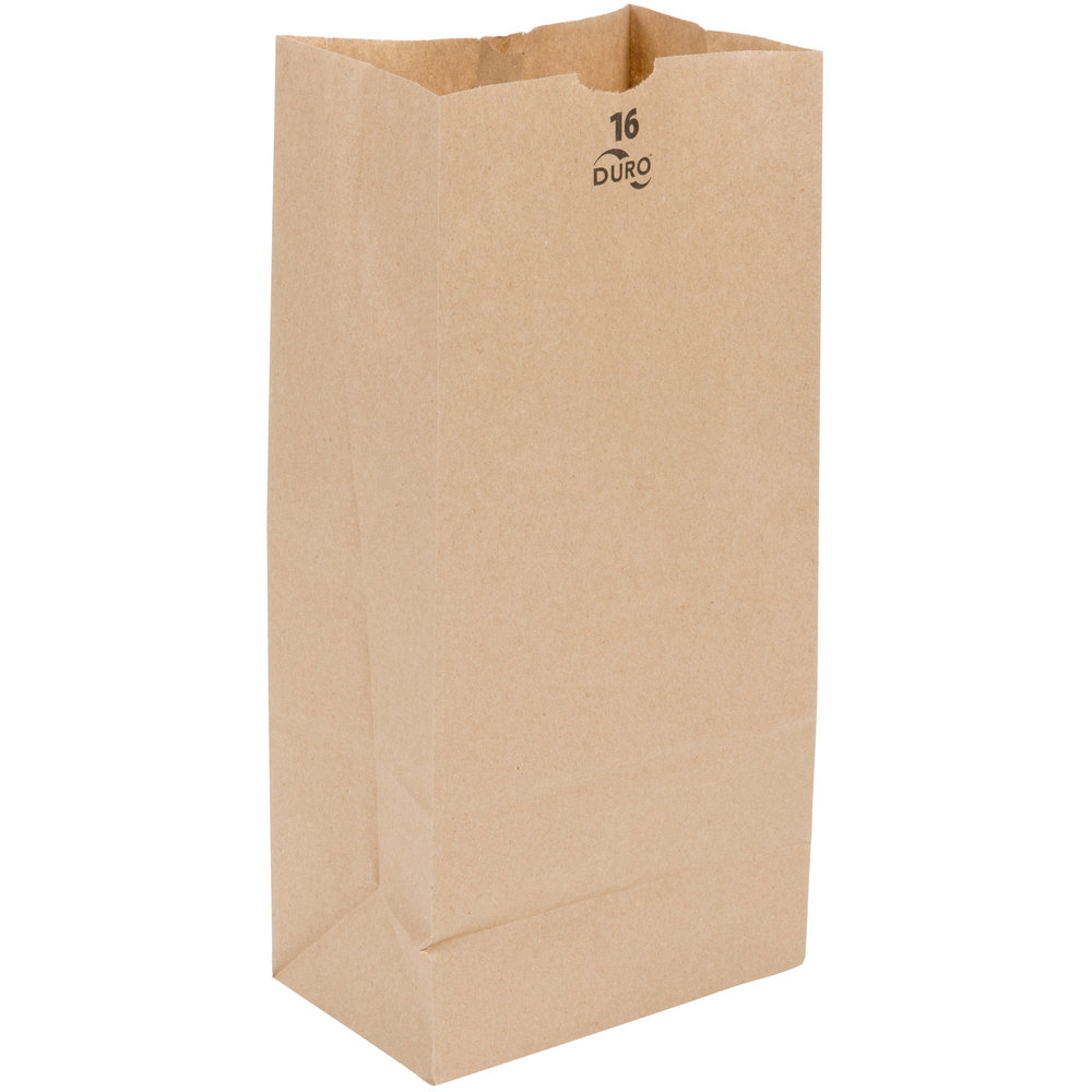 16 LB KRAFT PAPER BAG  500/BUNDLE