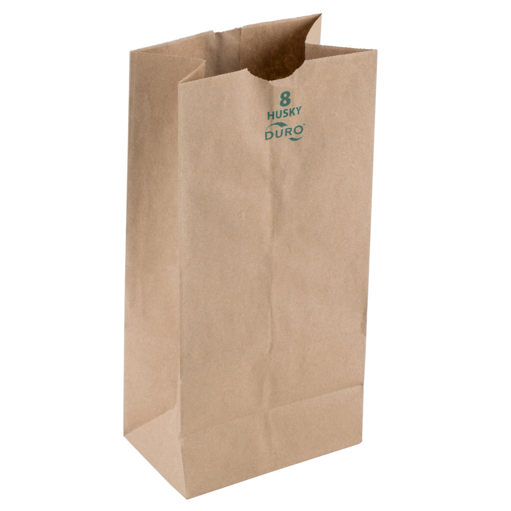 8 LB. HEAVY DUTY KRAFT BAG
HUSKY  400/CASE