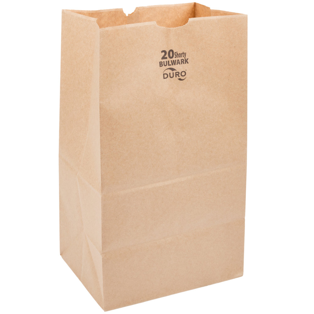 20 LB. BULWARK X HEAVY SQUAT PAPER BAG 400/BDL