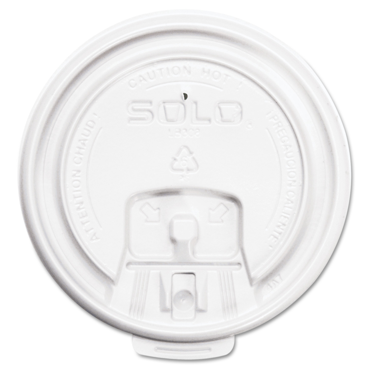 8 OZ HOT CUP FOLDBACK LID
LB3081 FITS SOLO HOT CUPS