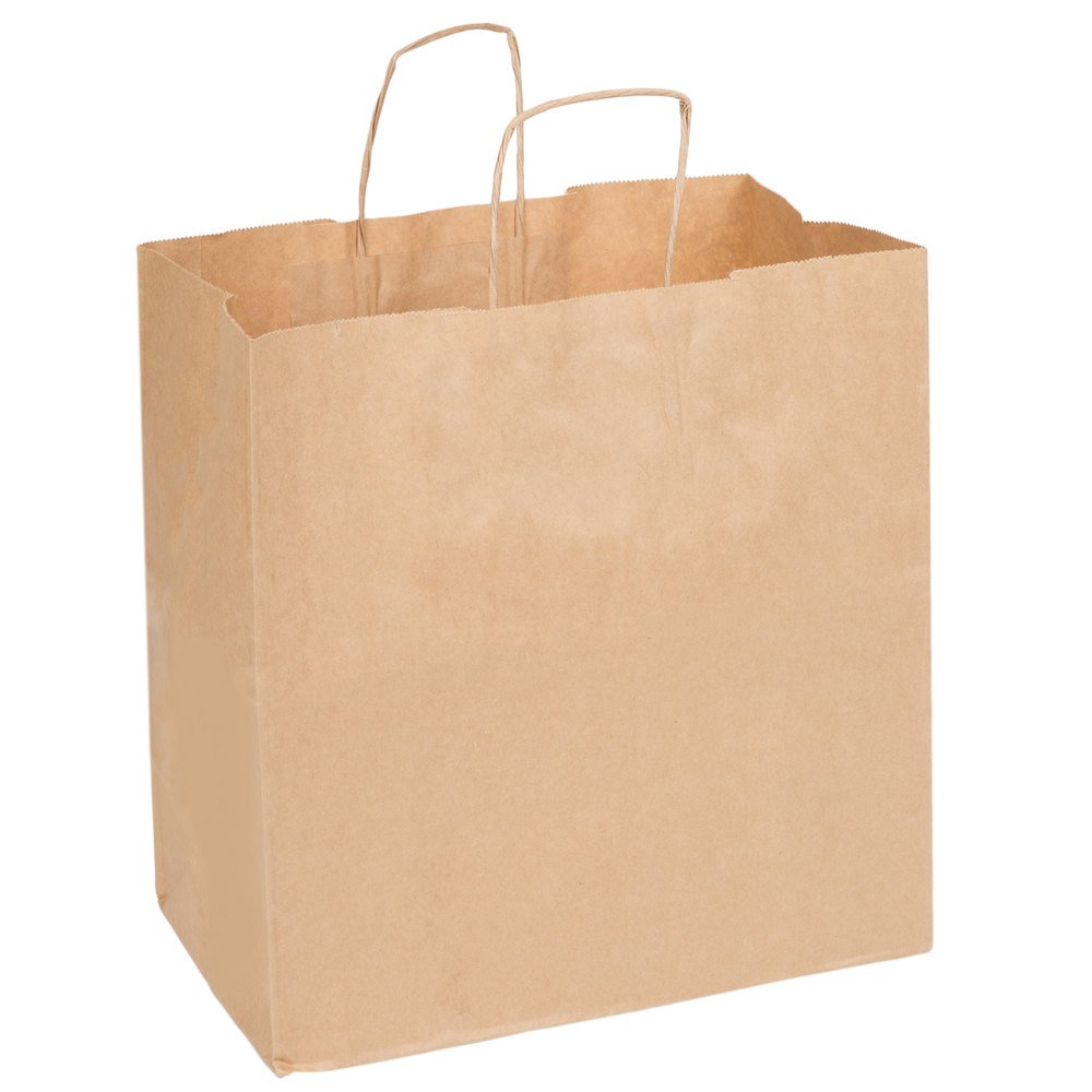 14X10X15 TAKEOUT SHOPPER KRAFT 
SUPER ROYAL  200/CS