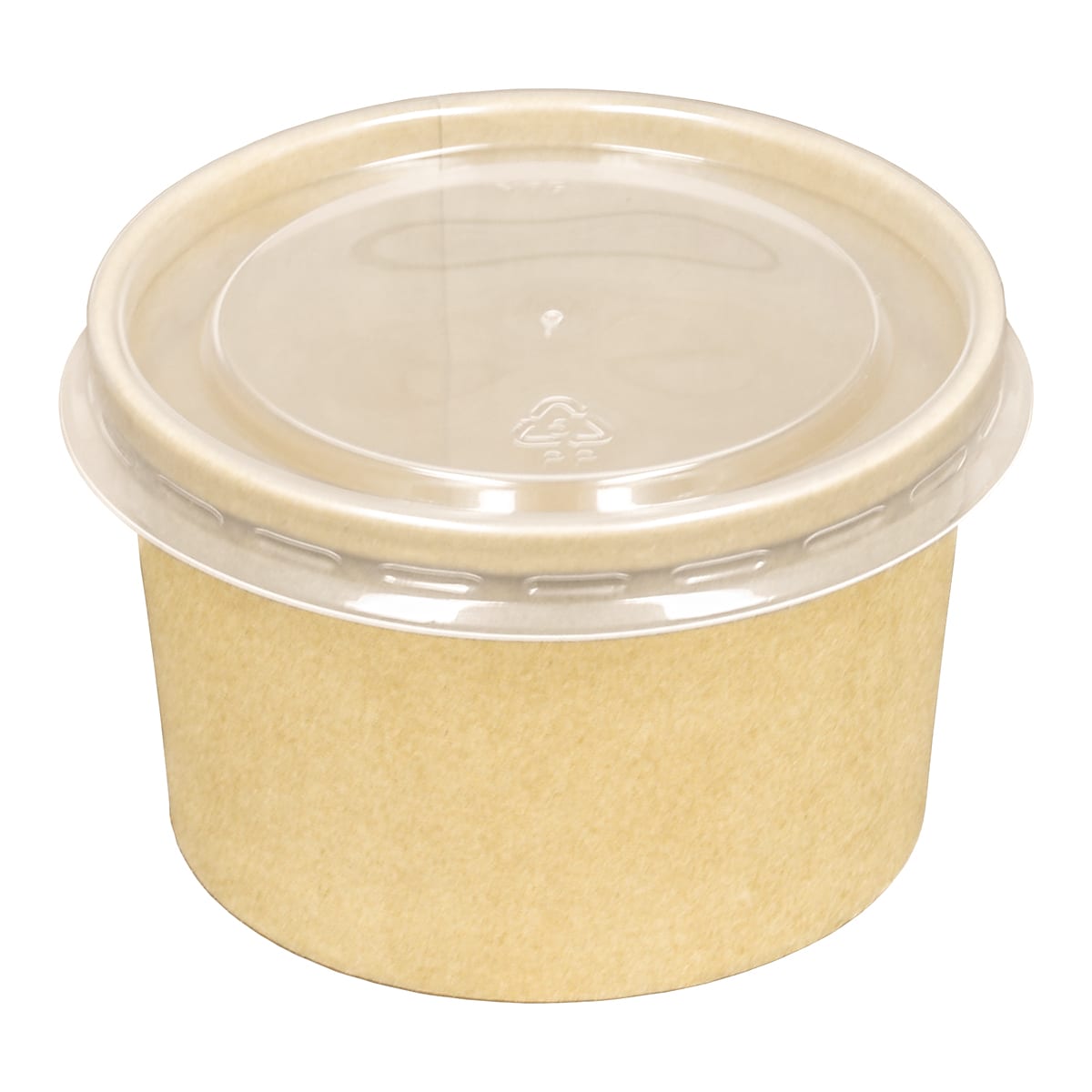 SMALL POLY PRO LID FITS 16
OZ KRAFT PAPER SOUP
CONTAINERS  500/CS