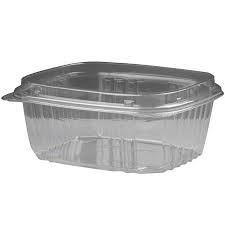 32 OZ VERSAPAK DOMED CLEAR  HINGED CONTAINER  200/CS   